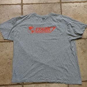 Marvel Men's Stark Industries T -Shirt 2XL gray